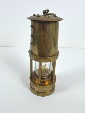 Vintage 7" Kerosene Lamp Brass Marine Ship Yacht Lantern MC-129